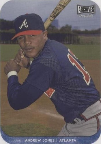 2018 Topps Archives Snapshots - Andruw Jones #AS-AJ