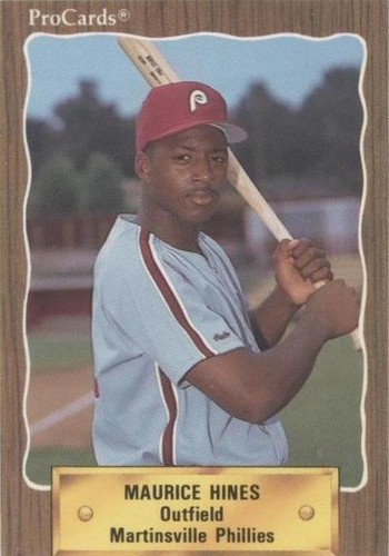 1990 ProCards Minor League - Maurice Hines #3187