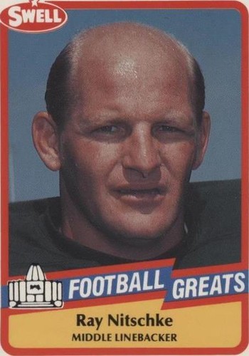 1989 Swell Football Greats Ray Nitschke #96
