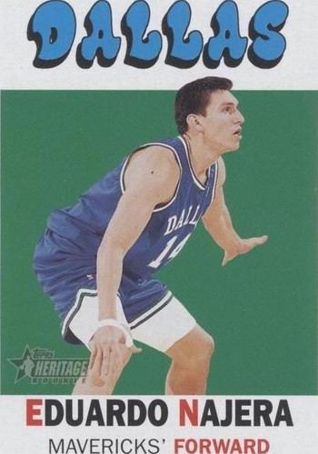 2000-01 Topps Heritage - Eduardo Najera #58