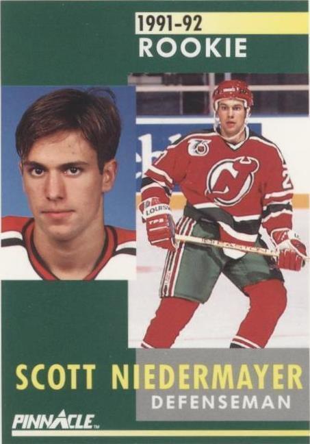 1991-92 Pinnacle - Scott Niedermayer #349