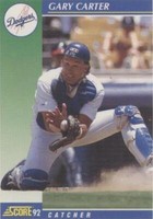 1992 Score - Gary Carter #489