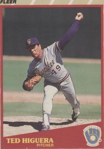 1989 Fleer Limited Edition Baseball Superstars - Teddy Higuera #24