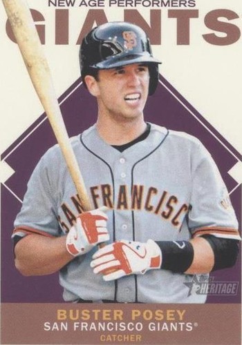 2013 Topps Heritage - Buster Posey #NAP-BP