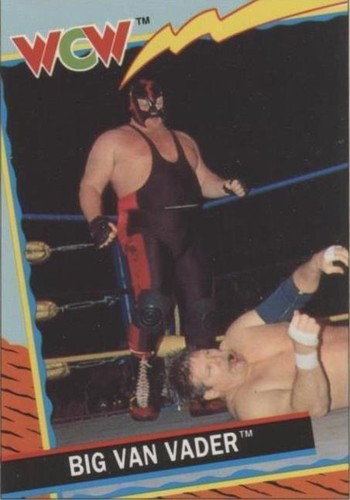 Big Van Vader 1992 Topps #61 Psa 5 Pop 3 WWF WWE NJPW WCW