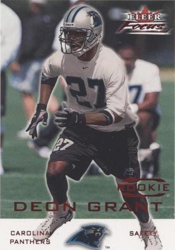 2000 Fleer Focus Deon Grant #204