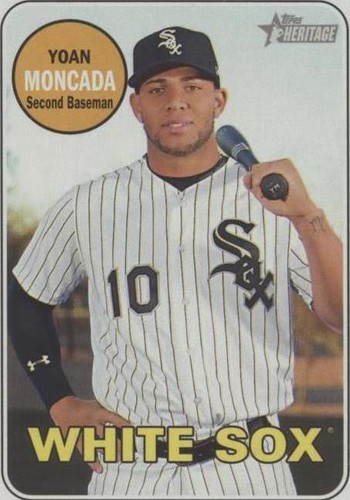 2018 Topps Heritage - Yoan Moncada #201