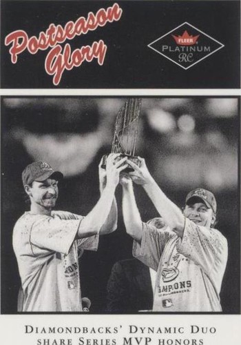 2001 Fleer Platinum - Curt Schilling Randy Johnson #501