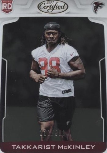 2017 Panini Certified Takkarist McKinley #165