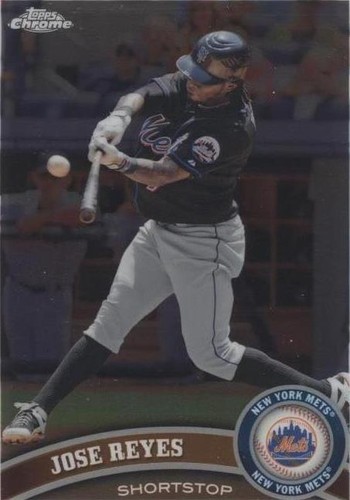 2011 Topps Chrome - Jose Reyes #138