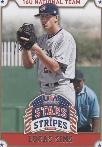 2015 Panini Stars and Stripes - Lucas Sims #66