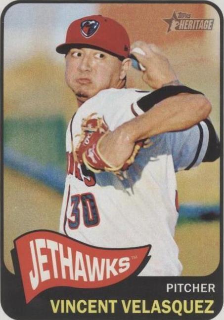 2014 Topps Heritage Minor League Edition - Vince Velasquez #126
