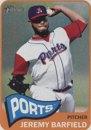 2014 Topps Heritage Minor League Edition - Jeremy Barfield #203