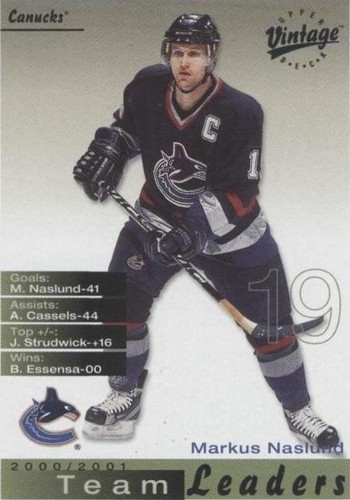 2001-02 Upper Deck Vintage - Markus Naslund #250