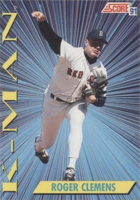 Roger Clemens Baseball 1991 Season Sports Trading Cards