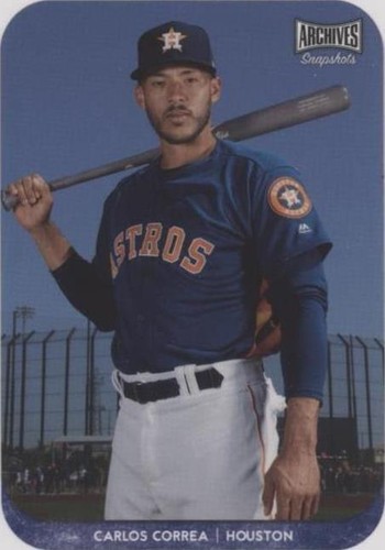 2018 Topps Archives Snapshots - Carlos Correa #AS-CC