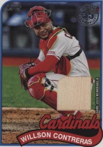 2024 Topps Series 1 - Willson Contreras #89BR-WCO