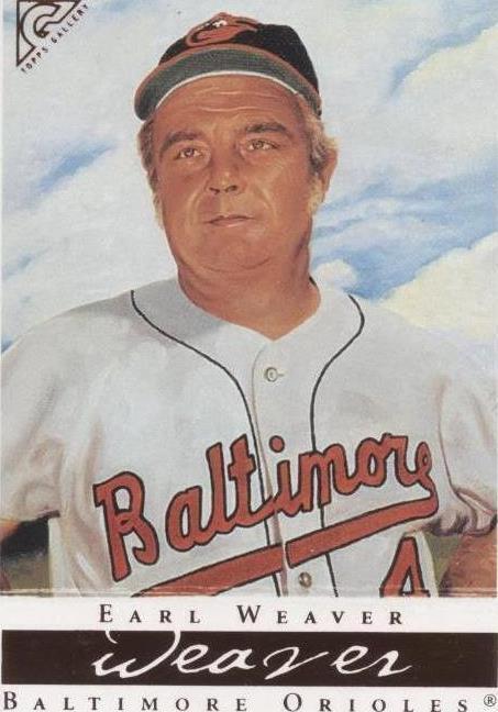 2003 Topps Gallery Hall of Fame Edition - Earl Weaver #48