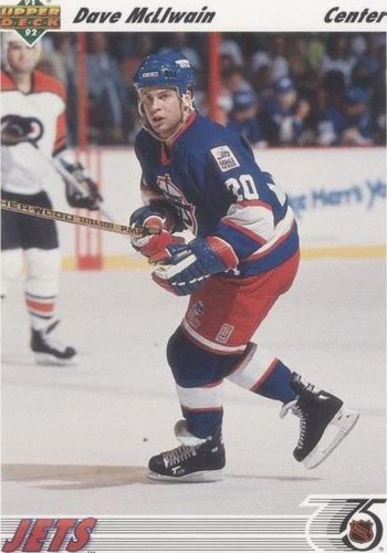 1991-92 Upper Deck - Dave McLlwain #222