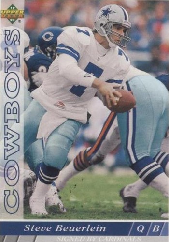 1993 Upper Deck Steve Beuerlein #494