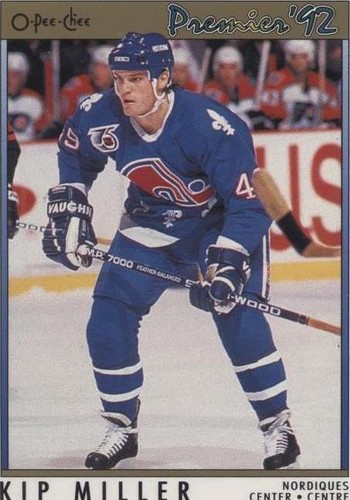 1991-92 O-Pee-Chee Premier - Kip Miller #42