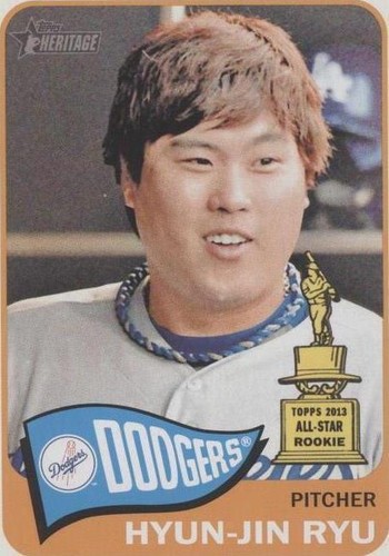 2014 Topps Heritage - Hyun-jin Ryu #84