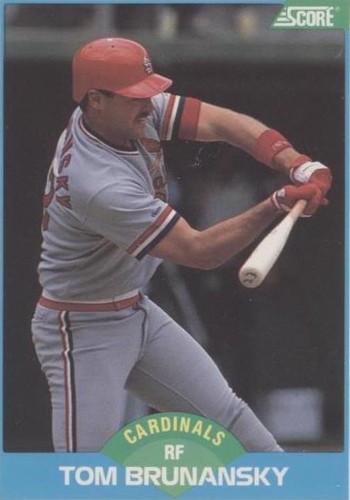 1989 Score - Tom Brunansky #184