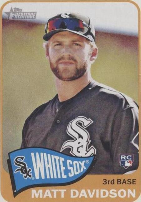2014 Topps Heritage High Number - Matt Davidson #H582