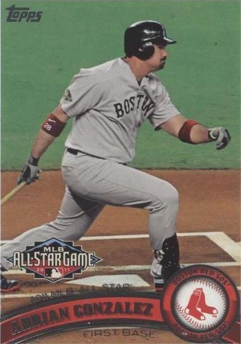 2011 Topps Update Series - Adrian Gonzalez #US20