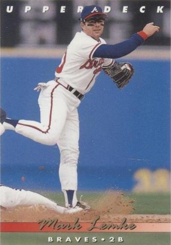 1993 Upper Deck - Mark Lemke #109