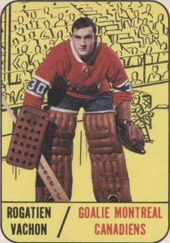 1967-68 Topps - Rogie Vachon #75