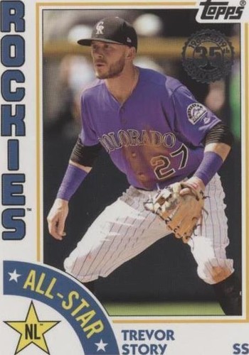 2019 Topps - Trevor Story #84AS-TS