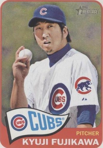 2014 Topps Heritage - Kyuji Fujikawa #348