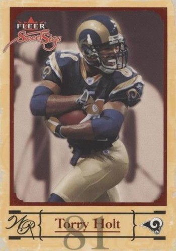 2004 Fleer Sweet Sigs Torry Holt #16