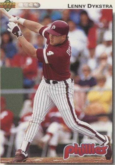 Upper Deck 1992 - Lenny Dykstra #246