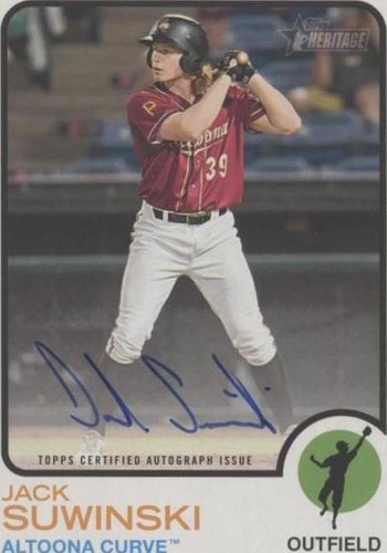 2022 Topps Heritage Minor League Edition - Jack Suwinski #ROA-JS
