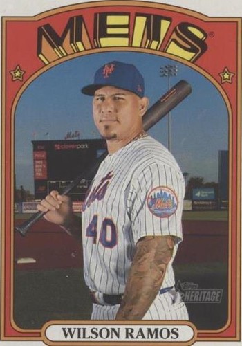 2021 Topps Heritage - Wilson Ramos #417