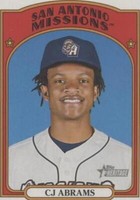 2021 Topps Heritage Minor League Edition - C.J. Abrams #208