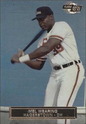 1992-93 Fleer Excel - Mel Wearing #128