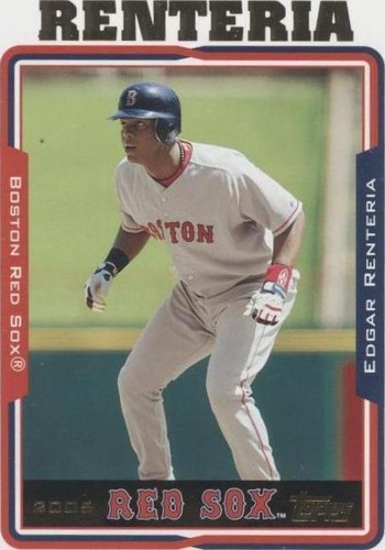 2005 Topps Updates & Highlights - Edgar Renteria #UH75