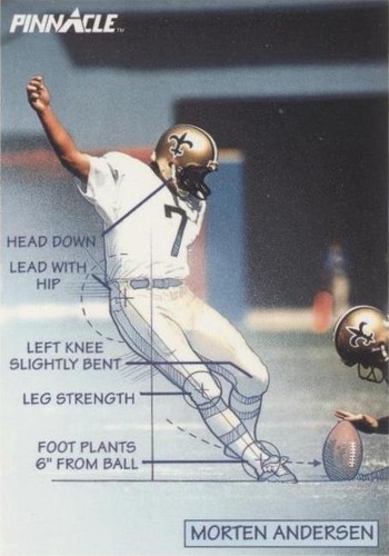 1991 Pinnacle Morten Andersen #361