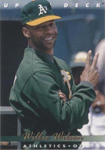 1993 Upper Deck - Willie Wilson #417