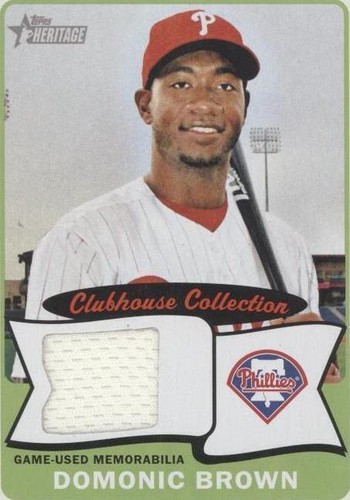 2014 Topps Heritage - Domonic Brown #CCR-DB
