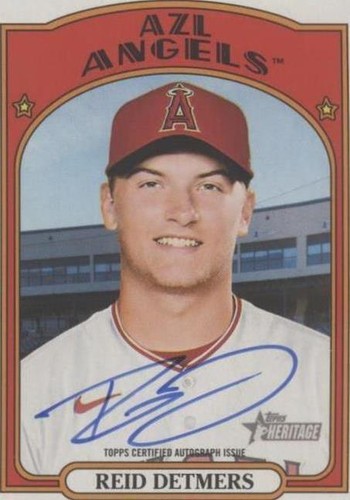 2021 Topps Heritage Minor League Edition - Reid Detmers #ROA-RD