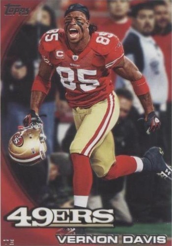 2010 Topps Vernon Davis #329