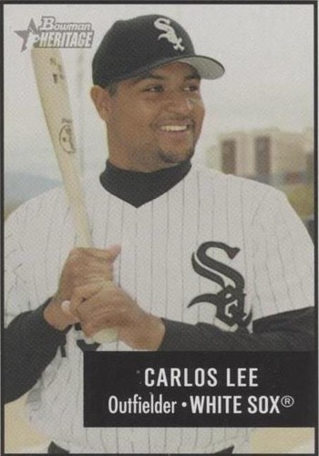 2003 Bowman Heritage - Carlos Lee #12