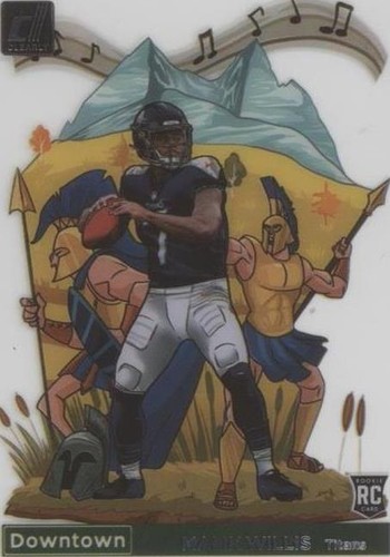 2022 Panini Clearly Donruss Malik Willis #DT-MW