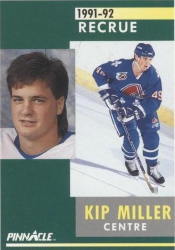 1991-92 Pinnacle French - Kip Miller #306