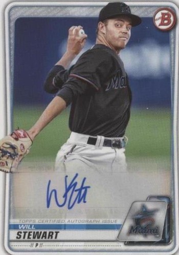 2020 Bowman - Will Stewart #PA-WS