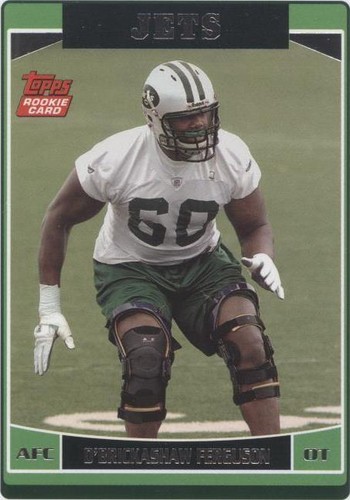 2006 Topps D'Brickashaw Ferguson #355